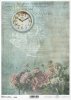 retro, vintage, zegar, kwiat, nuty, napis, motyl, tło, bukiet, clock, flower, notes, inscription, butterfly, background, Uhr, Blume, Notizen, Aufschrift, Schmetterling, Hintergrund, reloj, flor, notas, inscripción, mariposa, fondo